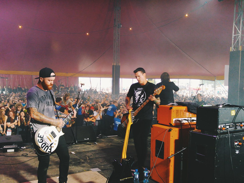 Beartooth at The Pit Stage, Reading Festival