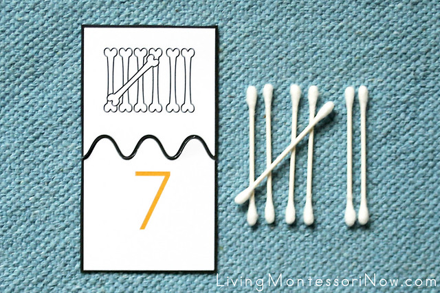 Skeleton Number Puzzles and Tally Layout
