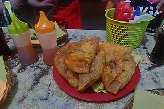 Vigan - Empanada on plate