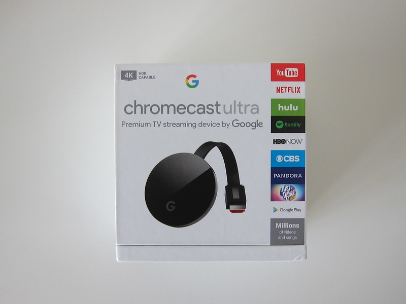 Google Chromecast Ultra - Box Front