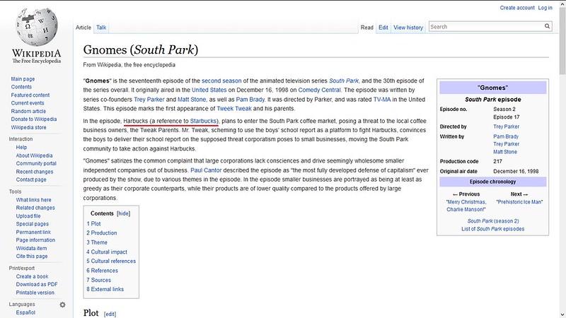 south park wiki