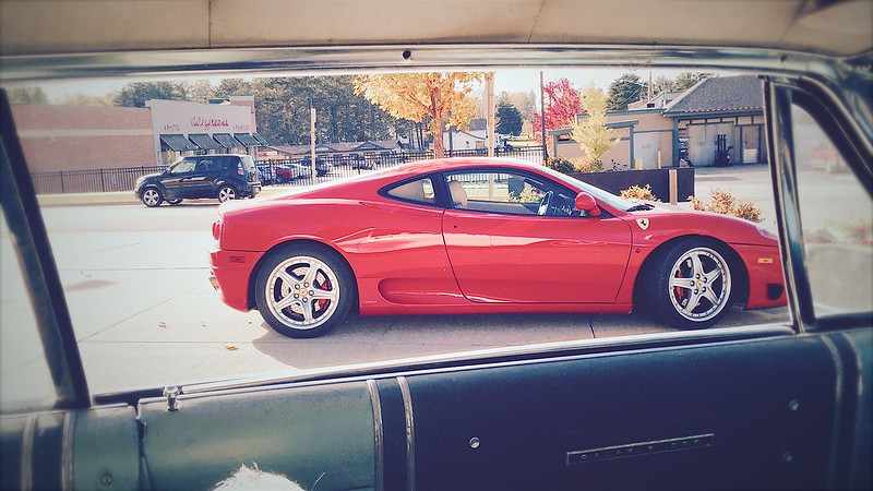 this guy took a photo of a ferrari from a galaxy 500 and you won’t believe what happened next. II.