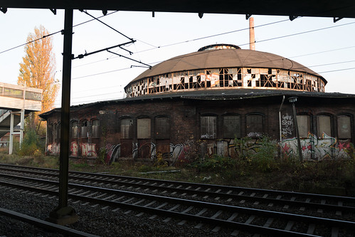sunset berlin abandoned station train germany ubahn decayed francesco pankow moccia