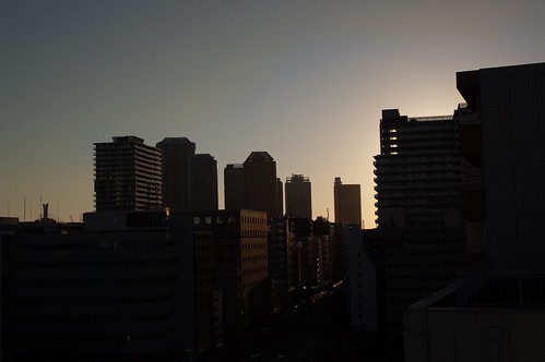 東京の朝