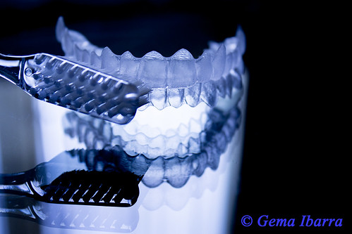 Dental retainers and toothbrush by Gema Ibarra