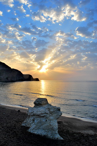sea sun mer sol beach yellow sunrise de mar cabo playa amanecer amarillo gata plage almeria isleta peñón amencer