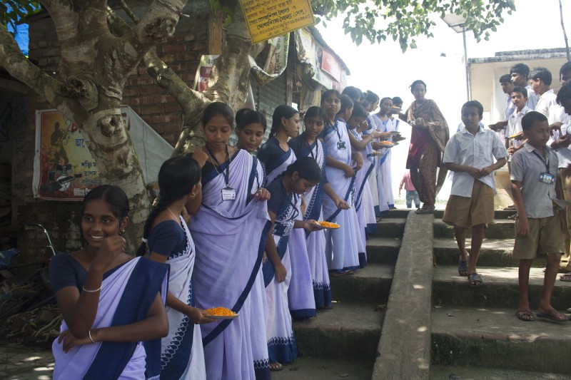 School Chiderns - Sundarban, India