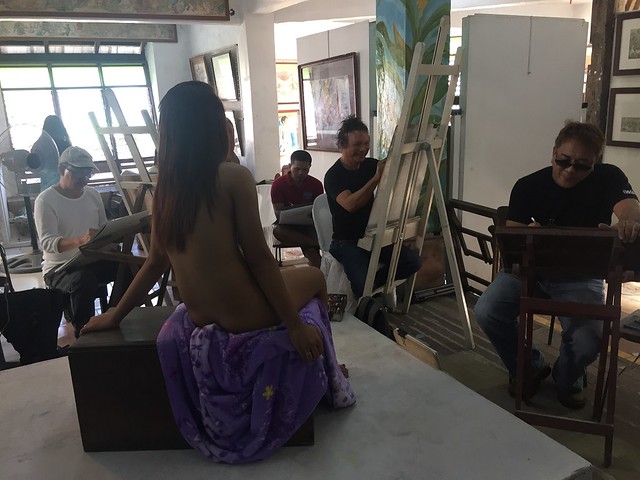 nemiranda, nude painting,  Angono, Nov 22, 2015