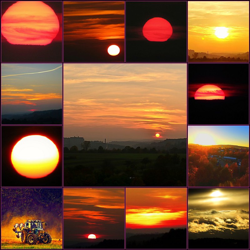 Sunset Series - differnt Cameras