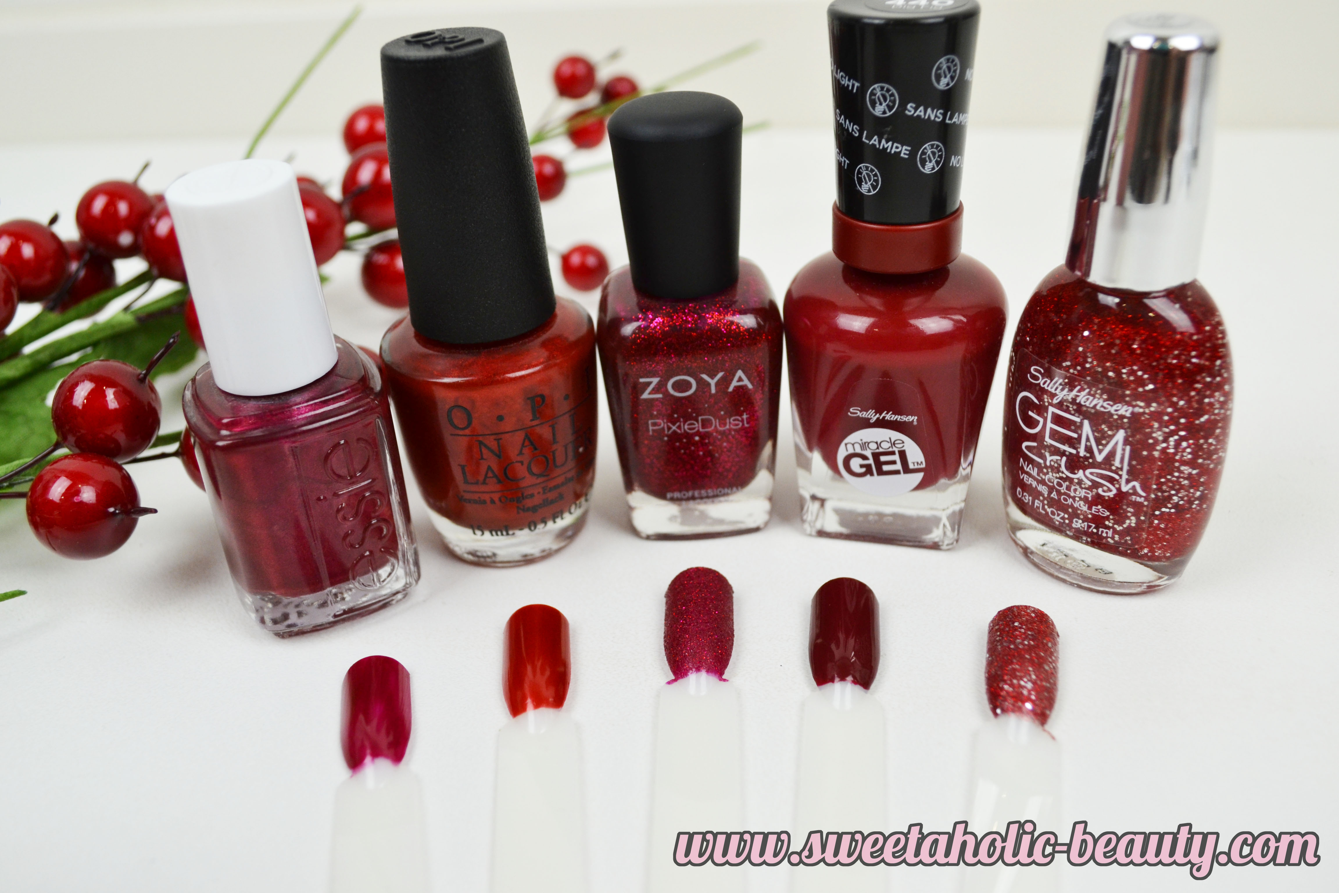 The Perfect Red: Nails - Sweetaholic Beauty