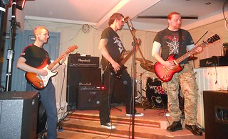 Erosion live at the Ivy Bar, Newtownards