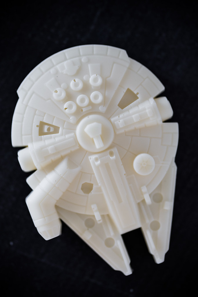 Celebrate the release of Star Wars: The Force Awakens with delicious Millennium Falcon Peppermint Bark