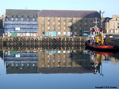 Peterhead Harbour Reflections