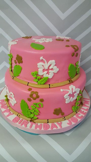 Hawaiian Themed Cake by Bake My Day