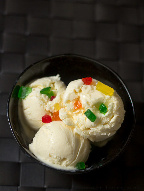 eggless vanilla ice cream