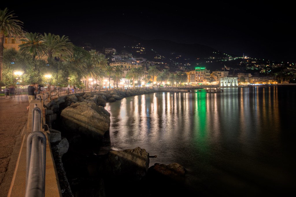 Rapallo at Night