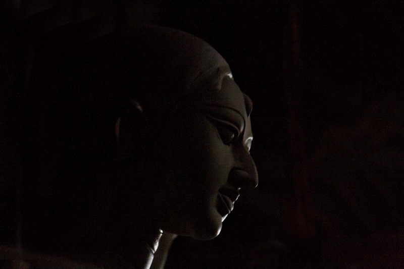 Goddess Durga - at Kumortuli, Kolkata, India