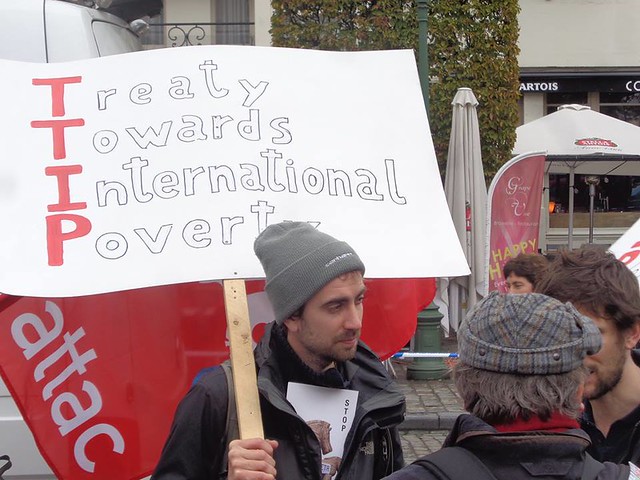 Manifestation contre le TTIP - 17 octobre 2015