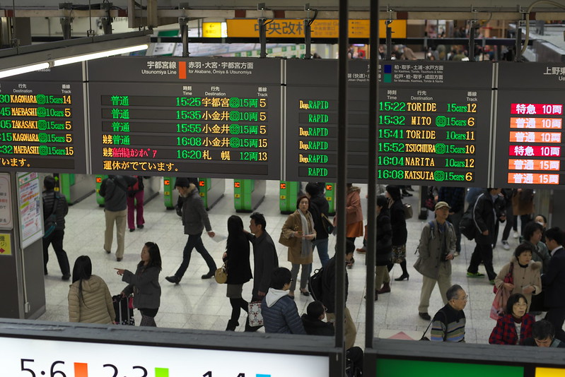 Tokyo Train Story 2015年11月