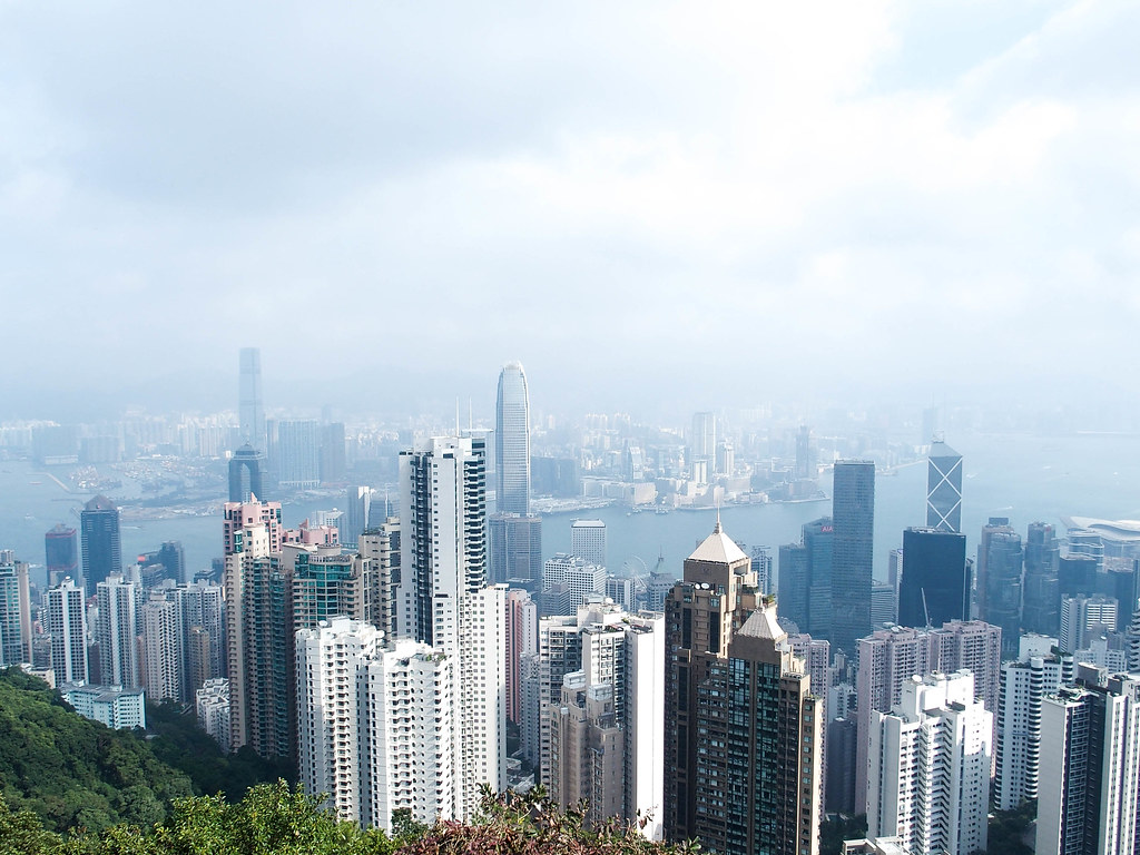 Ylös Hongkongin Victoria Peakille - VEERA BIANCA