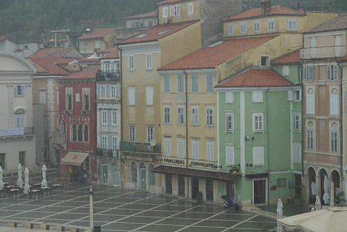 Tartini Square in the Rain