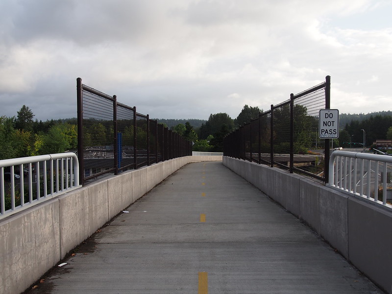 I-90 Overpass: The easiest way to cross the I-90 &amp; SR-900 interchange.