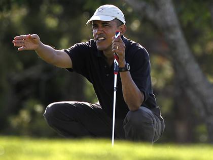 Obama golf