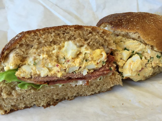 Tasso and egg sandwich - The Sentinel
