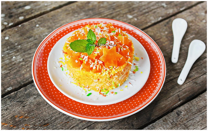 ...carrot salad with orange and marmalade