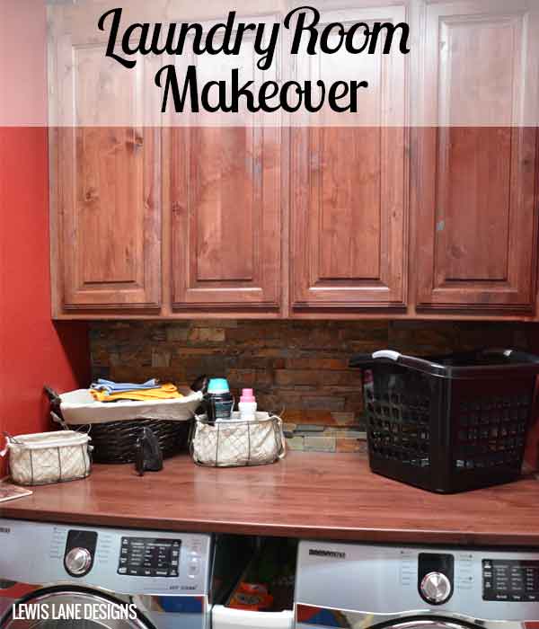 Laundry Room Makeover by Lewis Lane