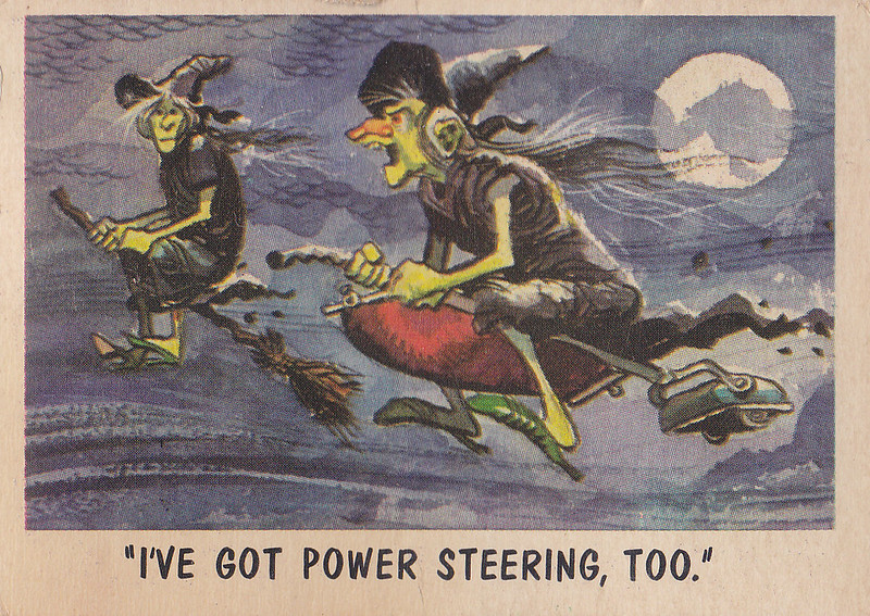 "You'll Die Laughing" Topps trading cards 1959,  illustrated by Jack Davis (31)
