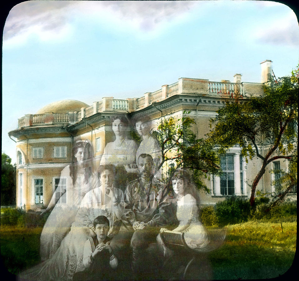 The ghosts of the Romanovs in the grounds of Alexander Palace.