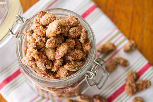 Candied Gingerbread Sugared Almonds