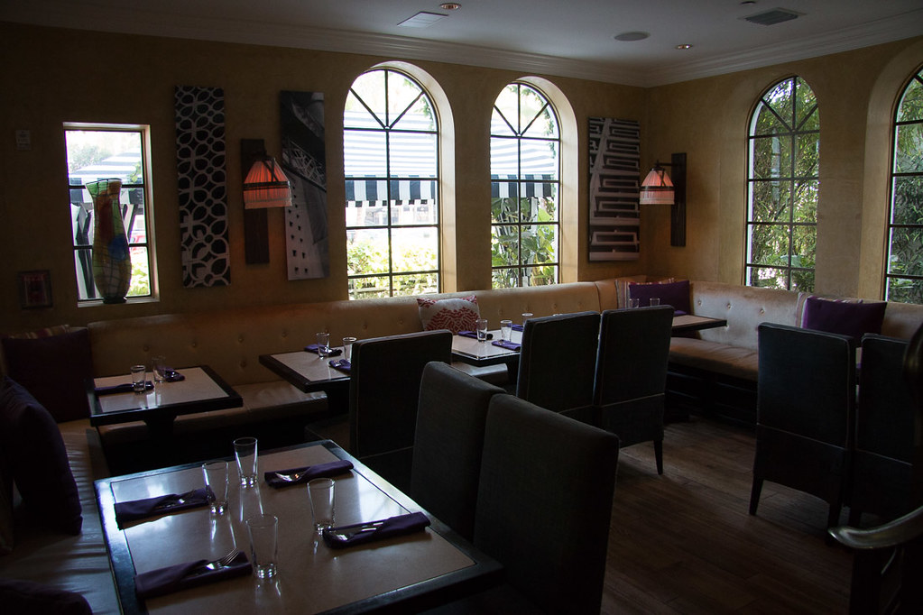 Bar and Dining Seating at Angler’s Hotel - Kimpton
