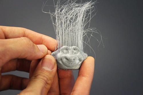 Cabelo impresso em 3D