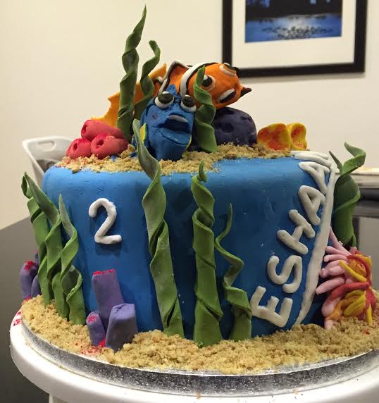 Finding Nemo Themed Cake by Raakhee Shah