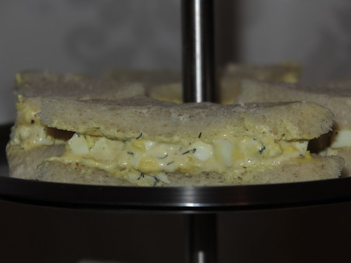 Sandwiches mit Eiersalat (= Egg Sandwich)