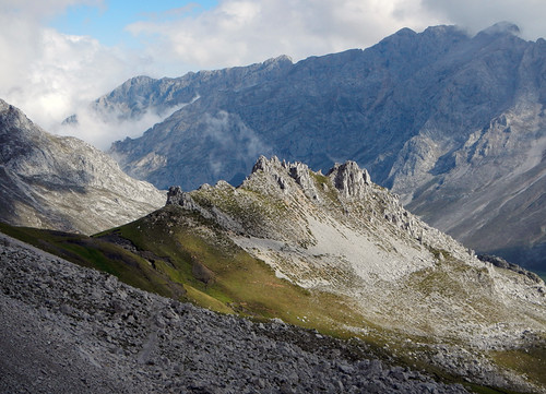 in the Picos de Europa in northern Spain