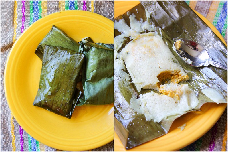 Cooked tamales