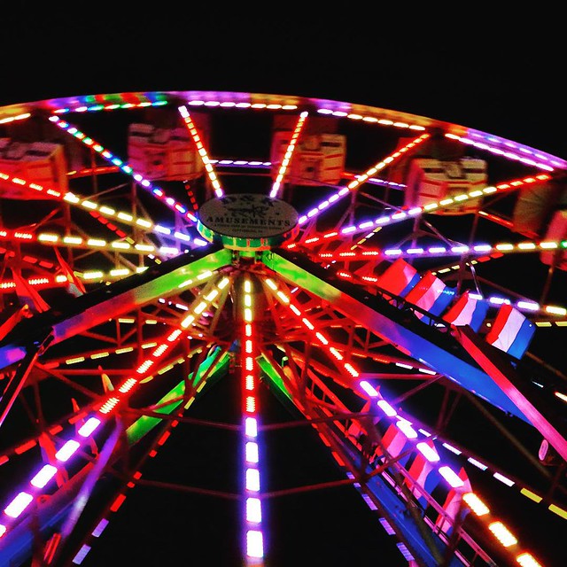 It's that carnival time of year. #carnival #firehouse #hampstead #md #ferriswheel