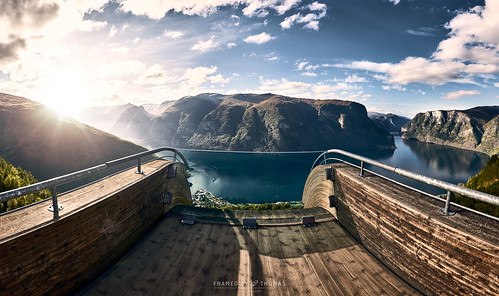 flam stegastein adventure aurland aurlandsfjord backpacking fjord landscape lookout mountain nature nordic norway outdoor scandinavia summer sun sunset travel vacation viewpoint water