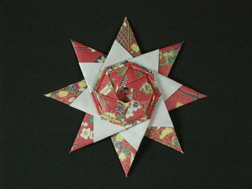 Star from triangles N° 4