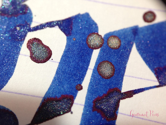 Ink Shot Review Diamine Blue Pearl (8)
