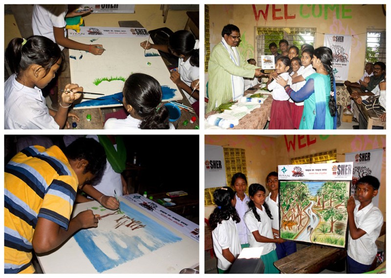 Painting Competition by SHER India - Sundarban, India