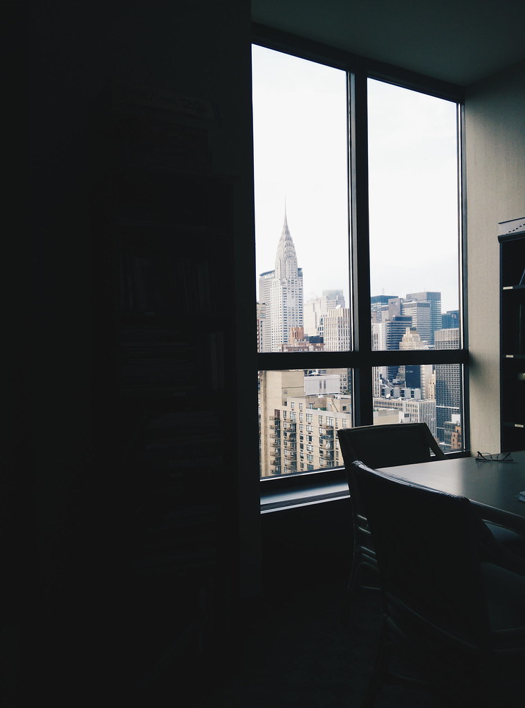 Nyc Chrysler Building From A Office Calmsam Flickr