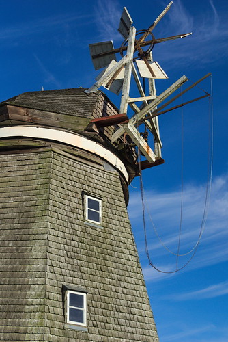 blue sky windmill clouds outdoor himmel wolken bluesky blau blauerhimmel steinhagen windmühle holländerwindmühle drausen smockmill