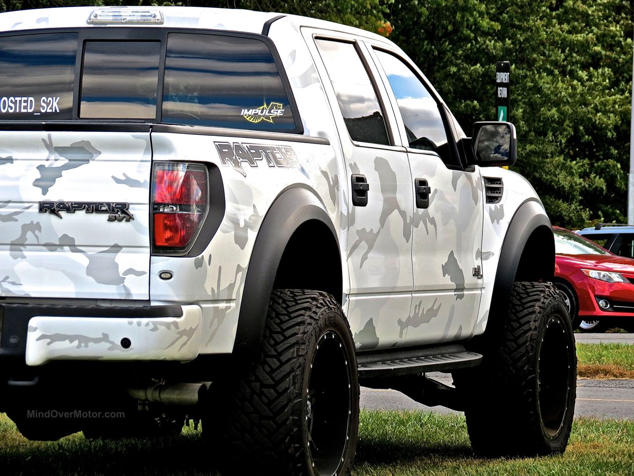 Ford SVT Raptor Camo First Class Fitment 2