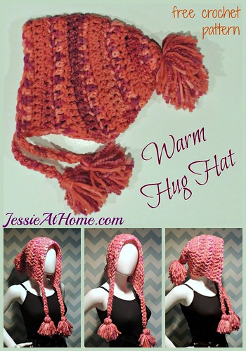 Warm Hug Hat ~ free crochet pattern by Jessie At Home