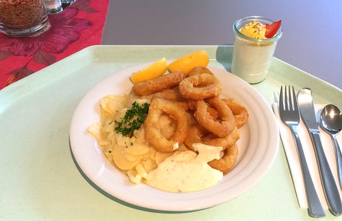 Calamari mit Remoulade & Kartoffelsalat