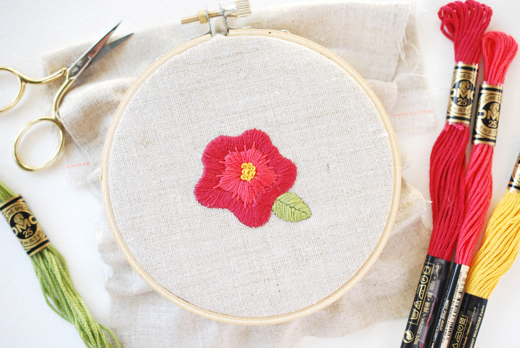 Stitching Bold Flowers